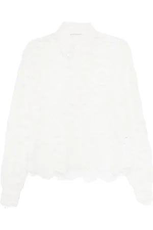 ERMANNO SCERVINO Corded-lace shirt
