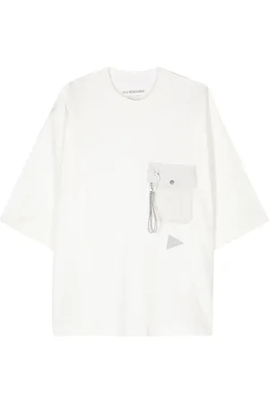 and wander Logo-print T-shirt