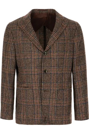 BARBA Checked blazer