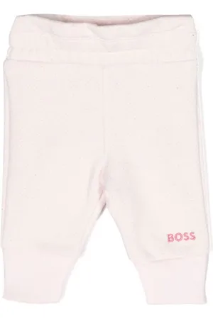 HUGO BOSS Embroidered-logo joggers