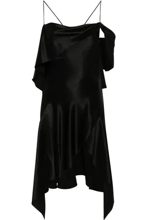 Givenchy One-shoulder silk dress