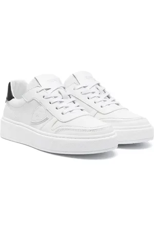 Philippe model Junior Temple leather sneakers