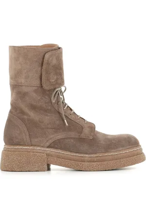 ALBERTO FASCIANI Suede combat boots