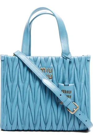 Miu Miu Matelassé leather two-way bag
