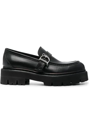 Dsquared2 Monogram-detail flat loafers