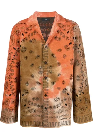Alanui Bandana-print cotton shirt