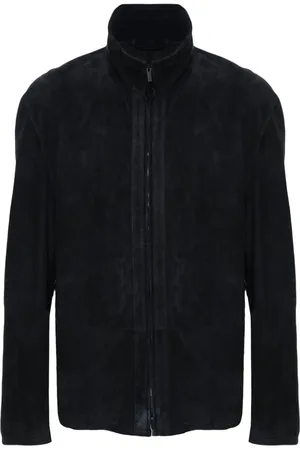 Giorgio Armani Suede shirt jacket