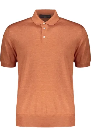 brett johnson Fine-knit polo shirt
