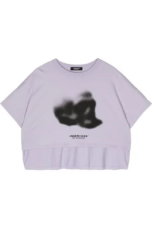 UNDERCOVER Graphic-print cropped T-shirt