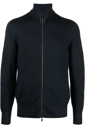 DRUMOHR Zip-up merino cardigan