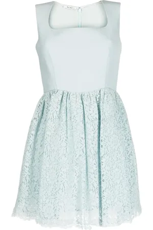 Miu Miu Lace-detailed A-line dress