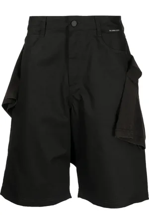 44 Label Group Five-pocket cotton Bermuda shorts
