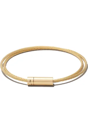 Le Gramme 18K yellow Le Câble double bracelet