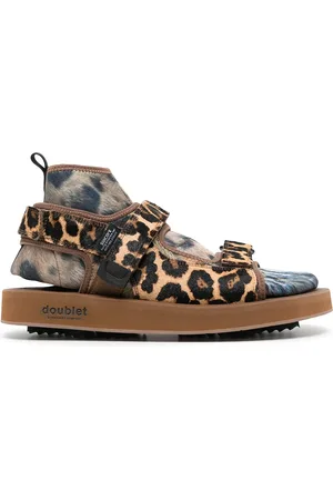 DOUBLET Animal-foot layered sandals