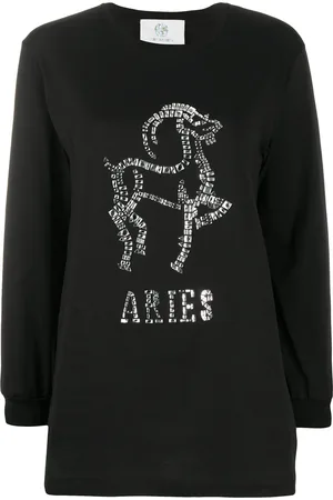 Alberta Ferretti Aries crystal-embellished jumper
