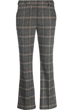 PT Torino Checked tailored trousers