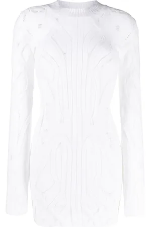 Vitelli Open-knit long-line jumper