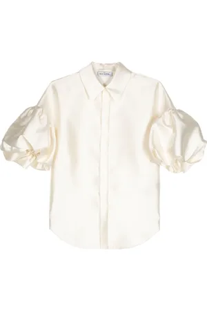 DICE KAYEK Puff-sleeve button-down shirt