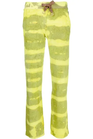 Stain Shade Tie-dye print track pants