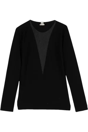 Hermès Two-tone cashmere jumper