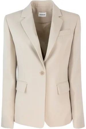 P.A.R.O.S.H. Cady-texture blazer