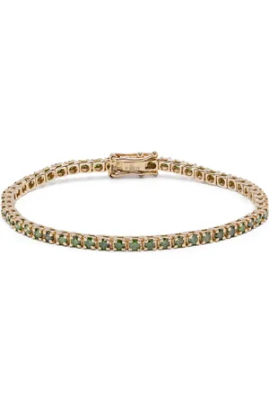 Kolours 14kt yellow Spectra tennis bracelet