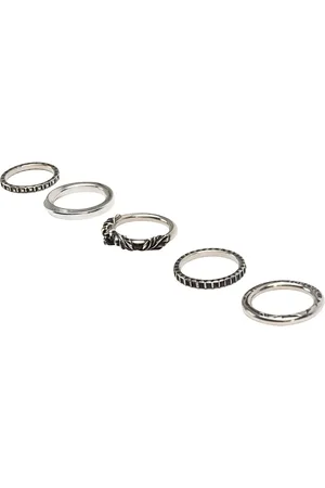 WERKSTATT:MÜNCHEN Skull 5 combo rings