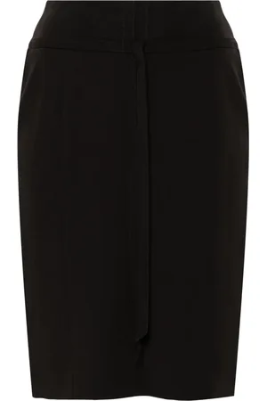 Dior 1990s bow-detail skirt