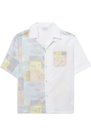 JOHN ELLIOTT Floral-print short-sleeve shirt