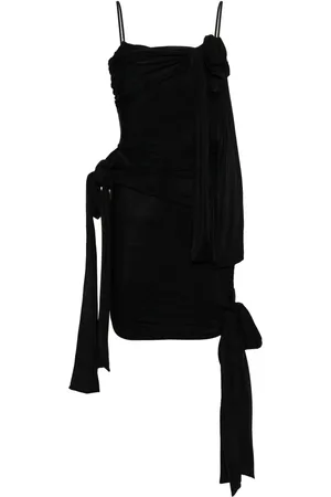 BLUMARINE Sash-detailing mini dress