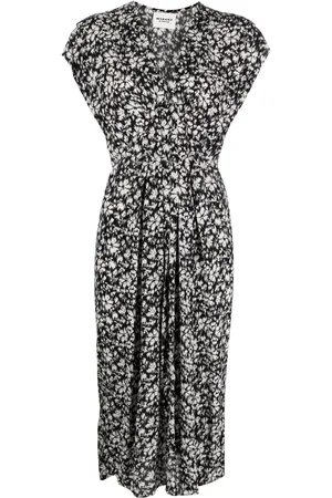 Marant Etoile Epolia floral-print midi dress
