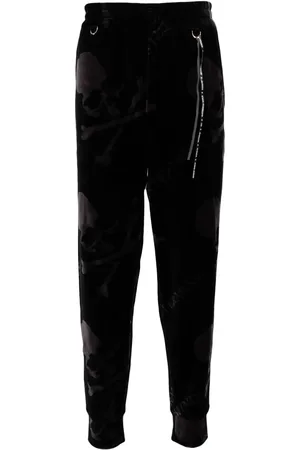 MASTERMIND Logo-print trousers