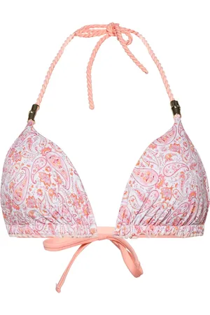 Heidi Klein Muskmelon Bay bikini top