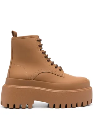 Dolce & Gabbana Lace-up platform boots