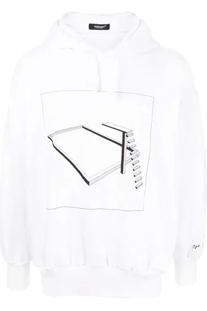 UNDERCOVER Graphic print drawstring hoodie