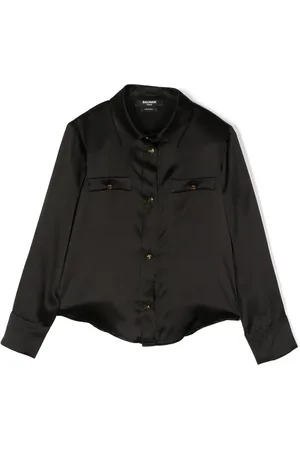 Balmain Plain silk shirt