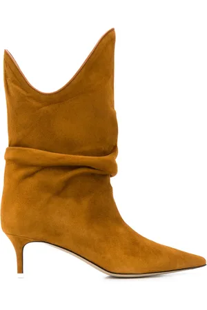 The Attico Pointed slouched boots