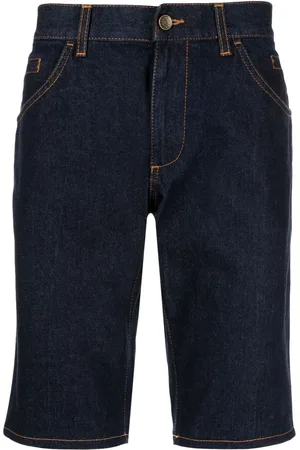 Dolce & Gabbana Low-rise denim shorts