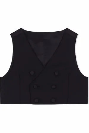 Dolce & Gabbana Double-breasted wool waistcoat