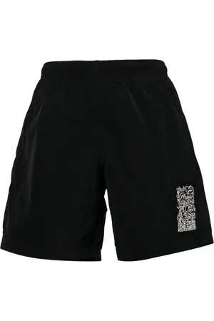 Alexander McQueen Logo-patch swim shorts