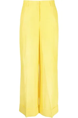 P.A.R.O.S.H. Pressed-crease straight-leg trousers