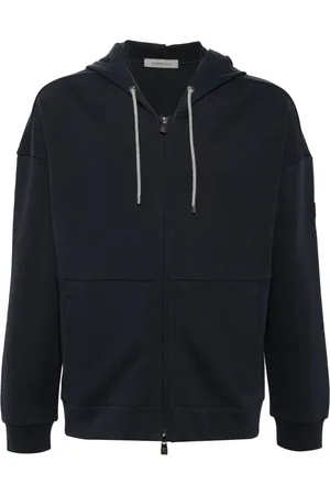 corneliani Zip-up cotton hoodie