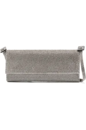 BENEDETTA BRUZZICHES Vittissima La Grande crystal-embellished crossbody bag