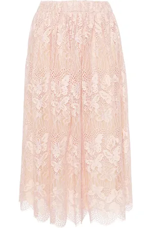 ZIMMERMANN Harmony lace midi skirt