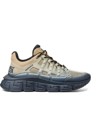 VERSACE Trigeca leather sneakers