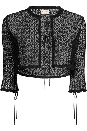 Khaite The Laureen lace cardigan