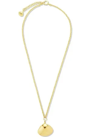 Cadar 18kt yellow Shell pendant necklace