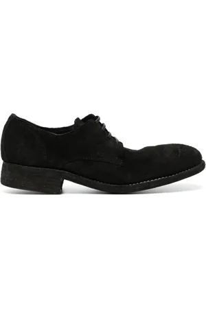 GUIDI Leather Derby shoes