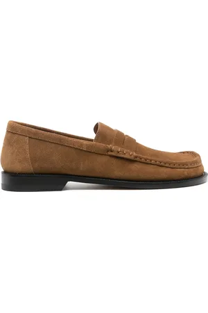Loewe Campo suede penny loafers