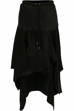 J.W.Anderson Layered asymmetric midi skirt